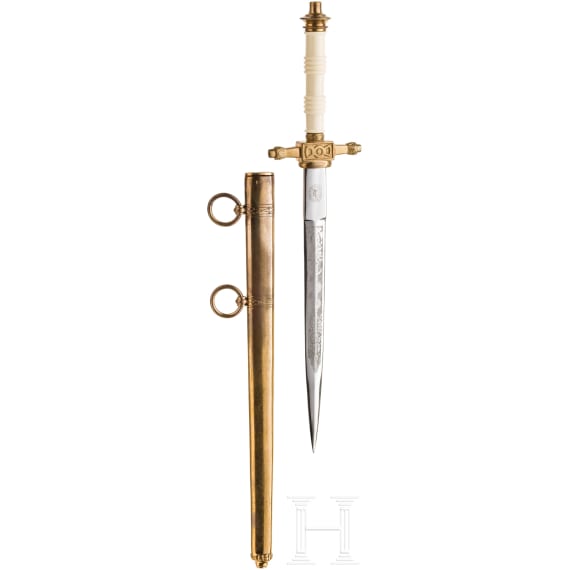 An officer's dagger for navy doctors, mid-20th century