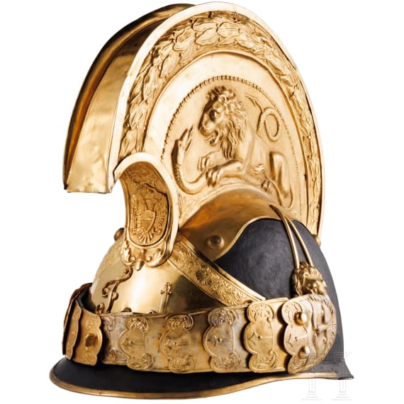A helmet M 1836 for officers of the dragoons, 1835 - 1848