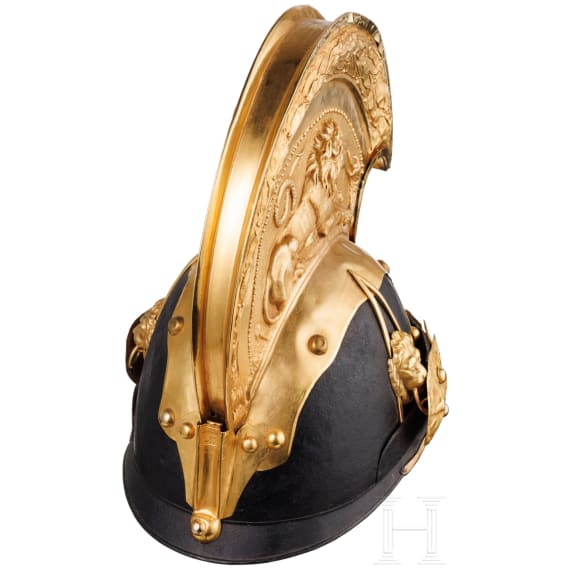 A helmet M 1836 for officers of the dragoons, 1835 - 1848