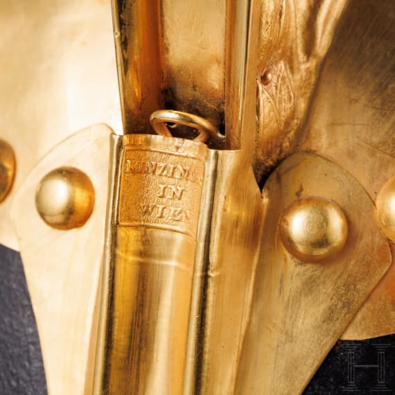 A helmet M 1836 for officers of the dragoons, 1835 - 1848