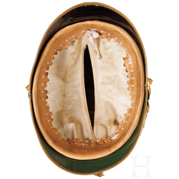 A helmet M 1850 for officers of the dragoons