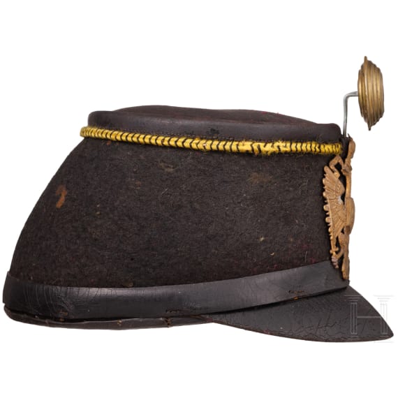 A shako for men of the k.u.k. Infantry, 2nd half of the 19th century