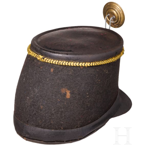 A shako for men of the k.u.k. Infantry, 2nd half of the 19th century