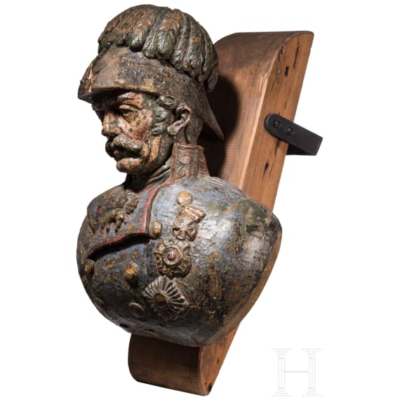 The figurehead of the "SMS Radetzky"