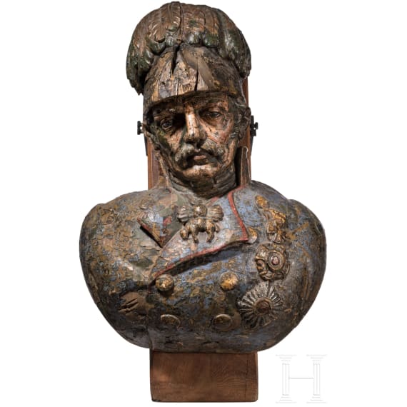 The figurehead of the "SMS Radetzky"