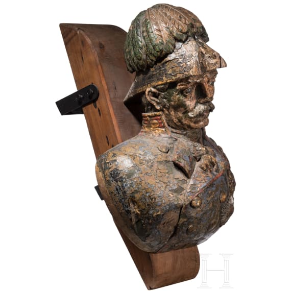 The figurehead of the "SMS Radetzky"
