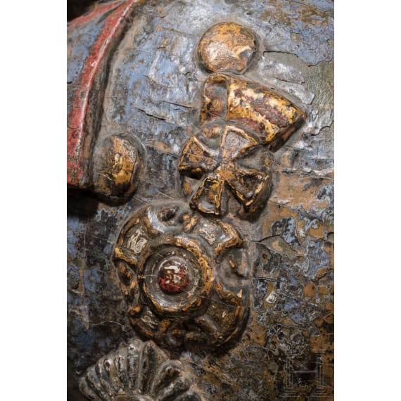 The figurehead of the "SMS Radetzky"