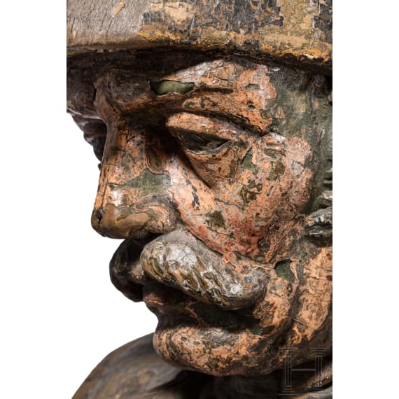 The figurehead of the "SMS Radetzky"