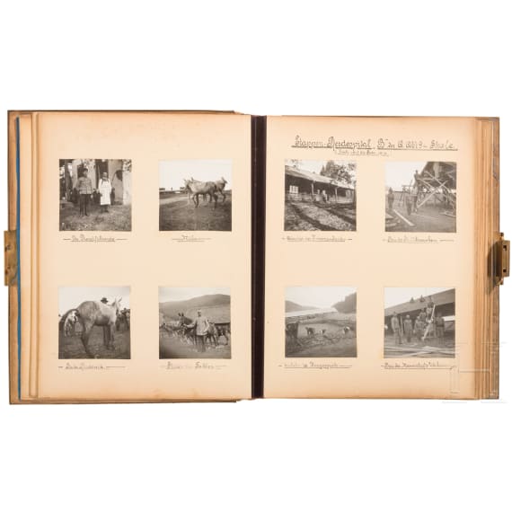 A magnificent photo album of a vet of the k.u.k. Army in World War I