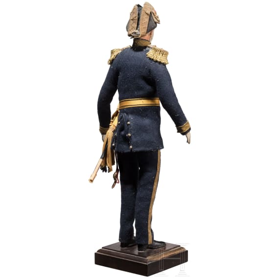 A puppet of Admiral Tegetthoff by Prof. Helmut Krauhs (1912 Kosice - 1995 Vienna), circa 1970