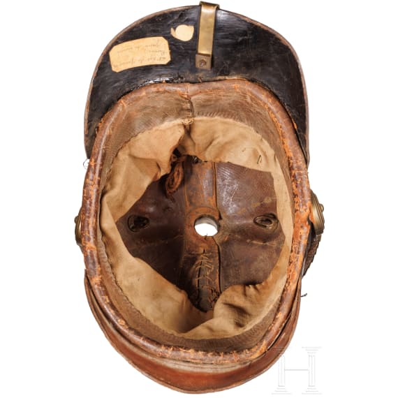A Russian helmet M 1844 for men of the 26th Mogilev Infantry Regiment, circa 1850