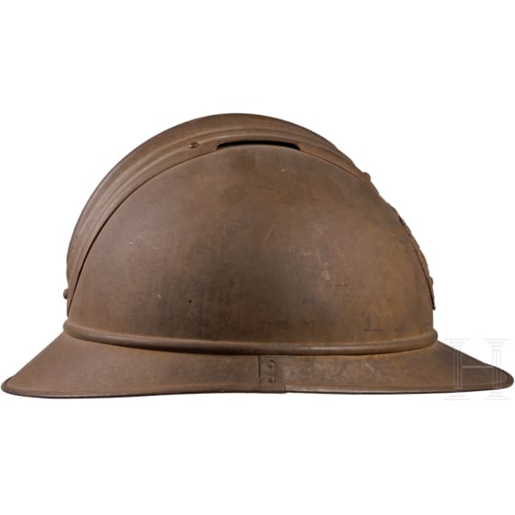 A Russian and a French steel helmet Adrian of the infantry, World War I