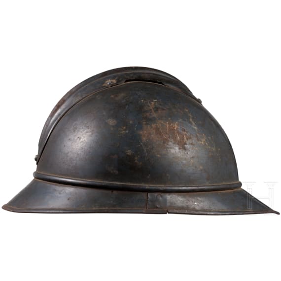 A Russian and a French steel helmet Adrian of the infantry, World War I