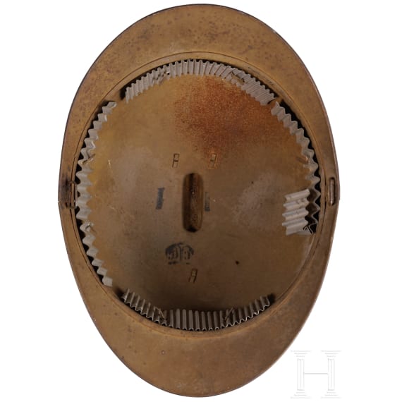 A Russian and a French steel helmet Adrian of the infantry, World War I