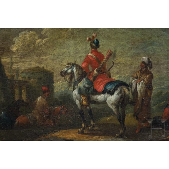 Francesco Casanova (1727 - 1803/attr.) - Scene from the Russian-Austrian Ottoman War 1787 - 1792