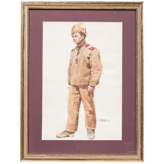 Franz Poledne (1873 - 1932) - Russian Corporal in First World War, 1915 - 1917