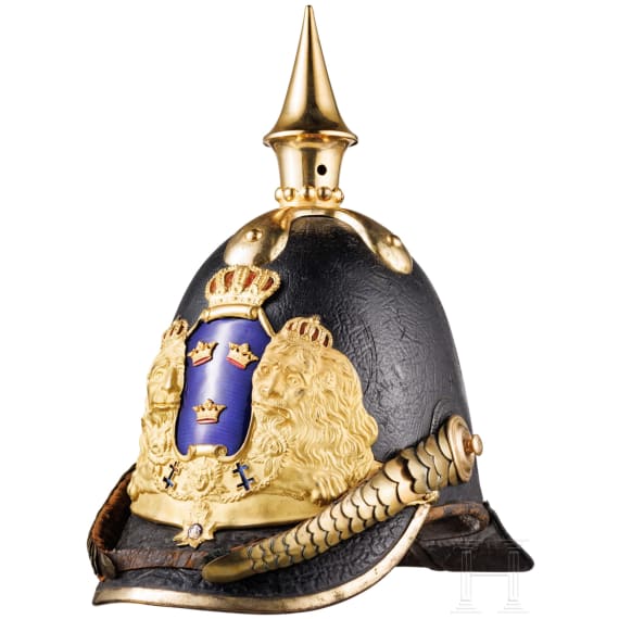 A helmet M 1845 for officers of the Life Guards Infantry