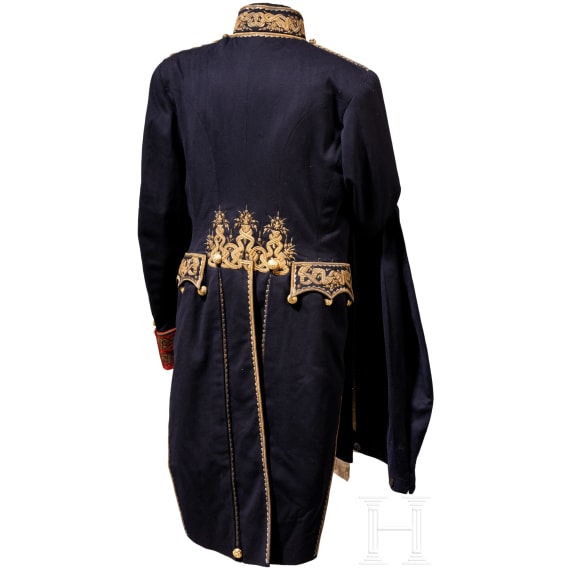 A tailcoat and trousers of an official in the Kingdom of Spain, circa 1920