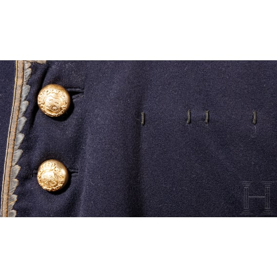A tailcoat and trousers of an official in the Kingdom of Spain, circa 1920