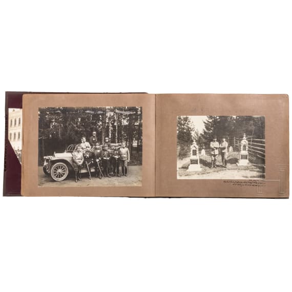 A large photograph album of an Ottoman general, circa 1916/17