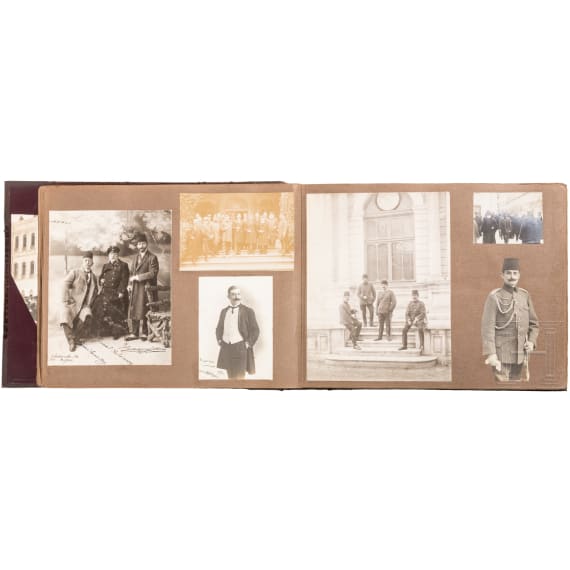 A large photograph album of an Ottoman general, circa 1916/17
