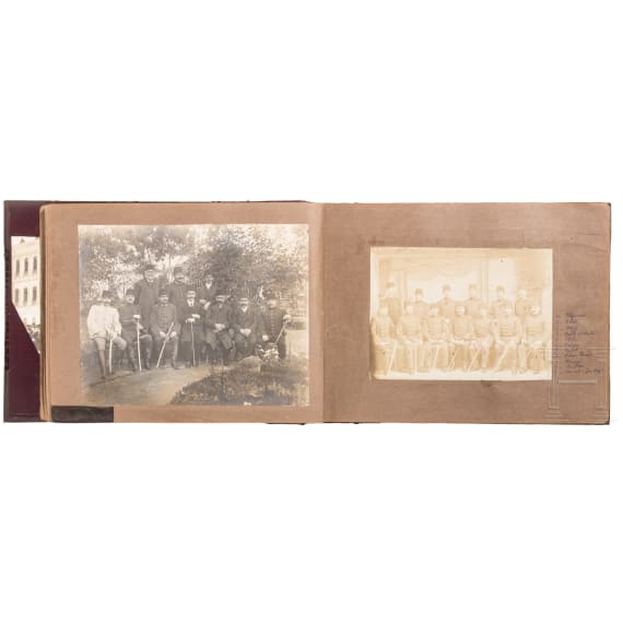A large photograph album of an Ottoman general, circa 1916/17