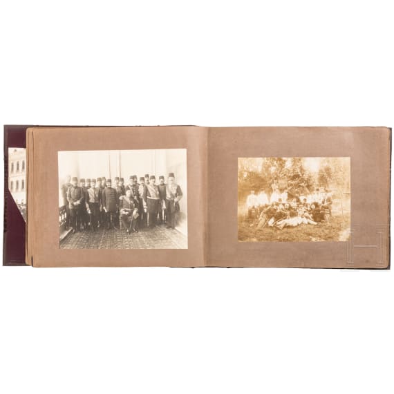 A large photograph album of an Ottoman general, circa 1916/17