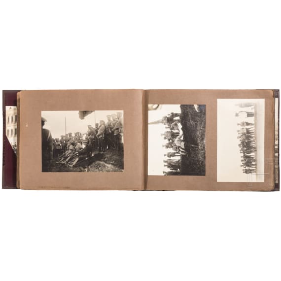 A large photograph album of an Ottoman general, circa 1916/17
