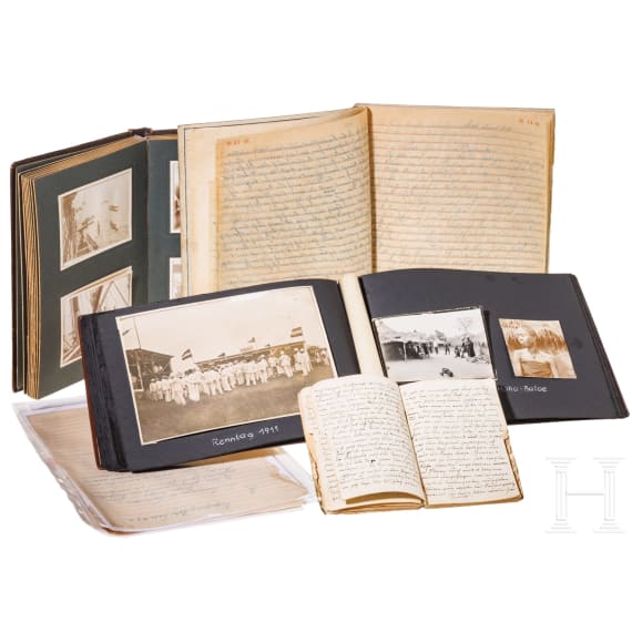 German Colony Togo - the estate of farmer Karl Steudtner, 1910 - 1911