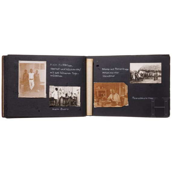 German Colony Togo - the estate of farmer Karl Steudtner, 1910 - 1911