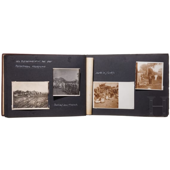 German Colony Togo - the estate of farmer Karl Steudtner, 1910 - 1911