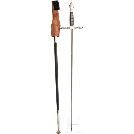 A uniform and sword of a pontifical Cameriere segreto (secret valet), 1st half of the 20th century