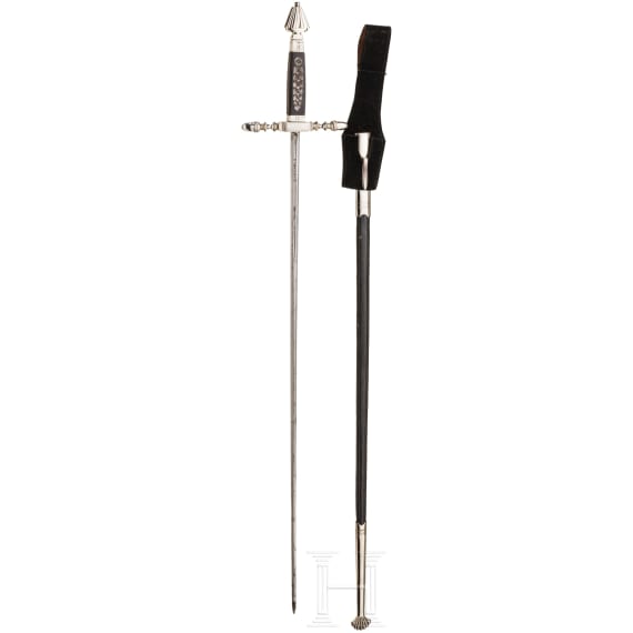 A uniform and sword of a pontifical Cameriere segreto (secret valet), 1st half of the 20th century