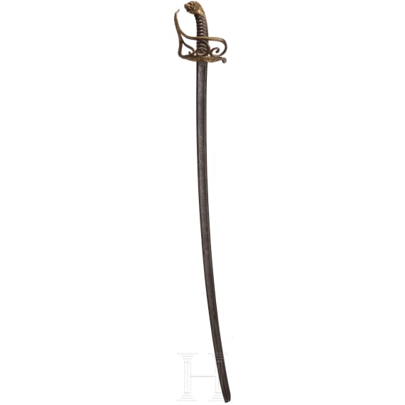 A sabre of a guardsman under Pope Pius IX, 1846 - 1878