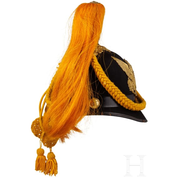 A helmet M 1881 for members of the US cavalry