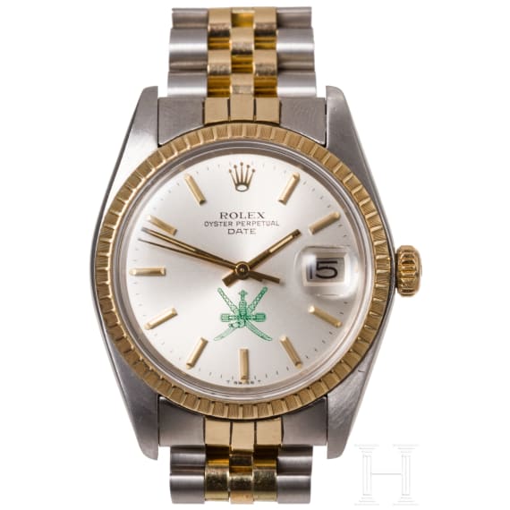A Rolex Date, a gift from the Sultan of Oman, Qabus bin Said
