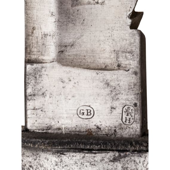 A bayonet with saw back, dated 1879