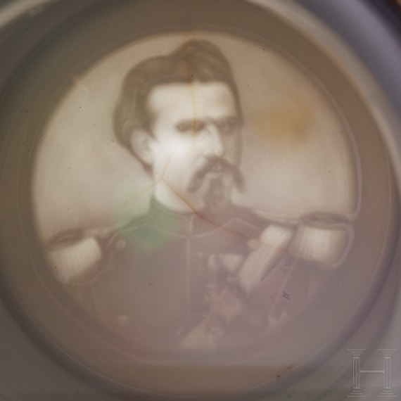 Four regimental stein mugs of the Royal Bavarian Infantry, 1897 - 1908