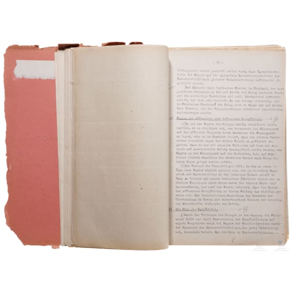 An OKM file about the 1941 war in the Baltic Sea against Russia, an analysis from January 1943