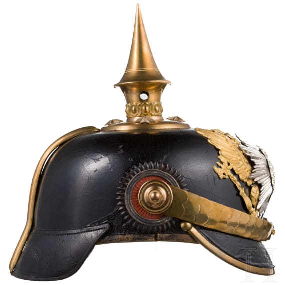 A helmet for officers of the Anhalt Infantry Regiment No. 93, circa 1900