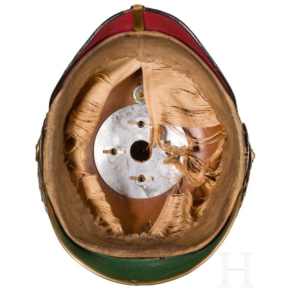 A helmet for officers of the Anhalt Infantry Regiment No. 93, circa 1900