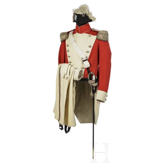 Prince Alfons of Bavaria (1862 - 1933) &ndash; the "red" uniform of the Knightly House Order of St. George as Grand Prior