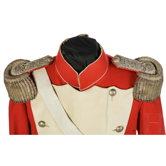 Prince Alfons of Bavaria (1862 - 1933) &ndash; the "red" uniform of the Knightly House Order of St. George as Grand Prior