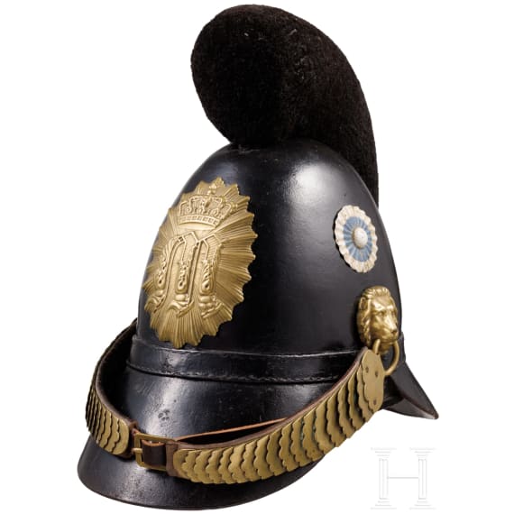 Raupenhelm M 1845/48 f&uuml;r Mannschaften der Infanterie