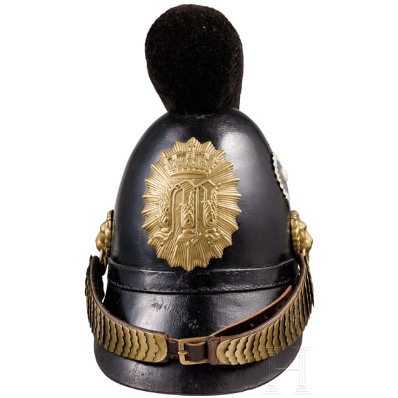 Raupenhelm M 1845/48 f&uuml;r Mannschaften der Infanterie