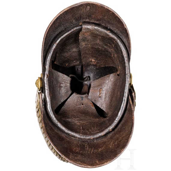 Raupenhelm M 1845/48 f&uuml;r Mannschaften der Infanterie