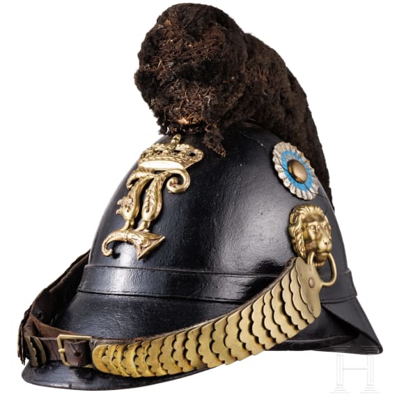 Raupenhelm M 1845/64 f&uuml;r Mannschaften der Infanterie