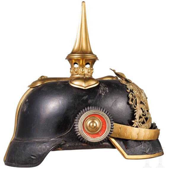 Helm M 1886 f&uuml;r Reserveoffiziere der Infanterie