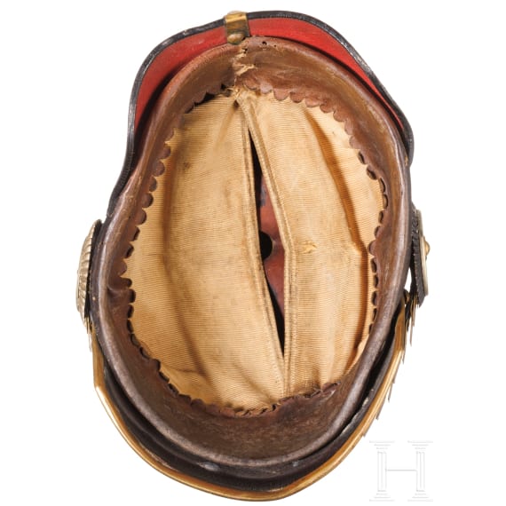 Helm M 1886 f&uuml;r Reserveoffiziere der Infanterie