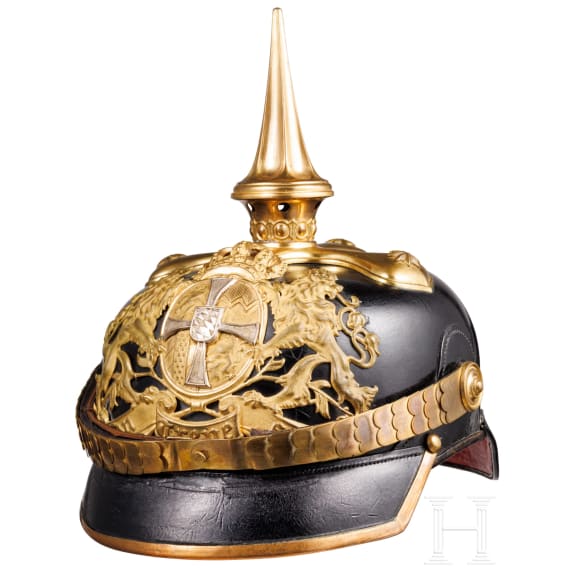 Helm M 1886 f&uuml;r Reserveoffiziere der Infanterie